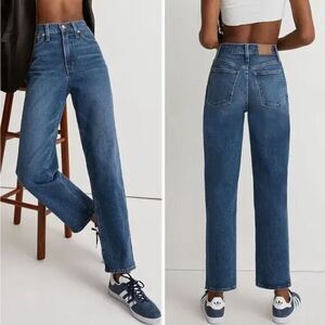 NEW Madewell‎ Perfect Vintage Straight Jean in Mayfield Wash, NG251, 28